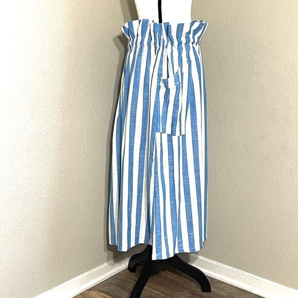 WHY Dress Linen Blend Drawstring Pockets Skirt - Picture 7 of 12